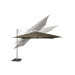  Platinum | Zweefparasol Icon Premium 350 x 350 cm | Faded Black 750866-01